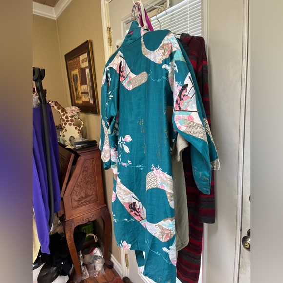 Teal Cotton Garment - Picture 3 of 5